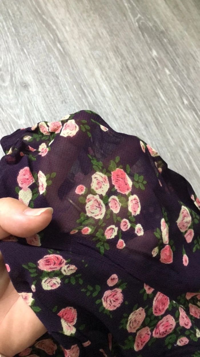 Robe tunique fleurie - photo numéro 4