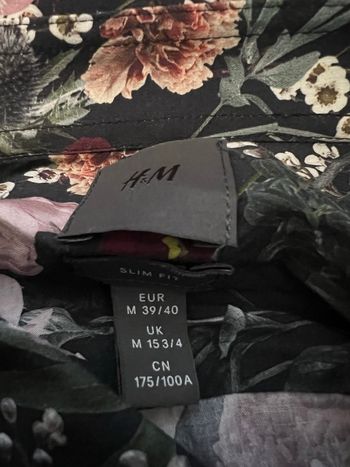 CHEMISE HOMME H&M FLEURS
