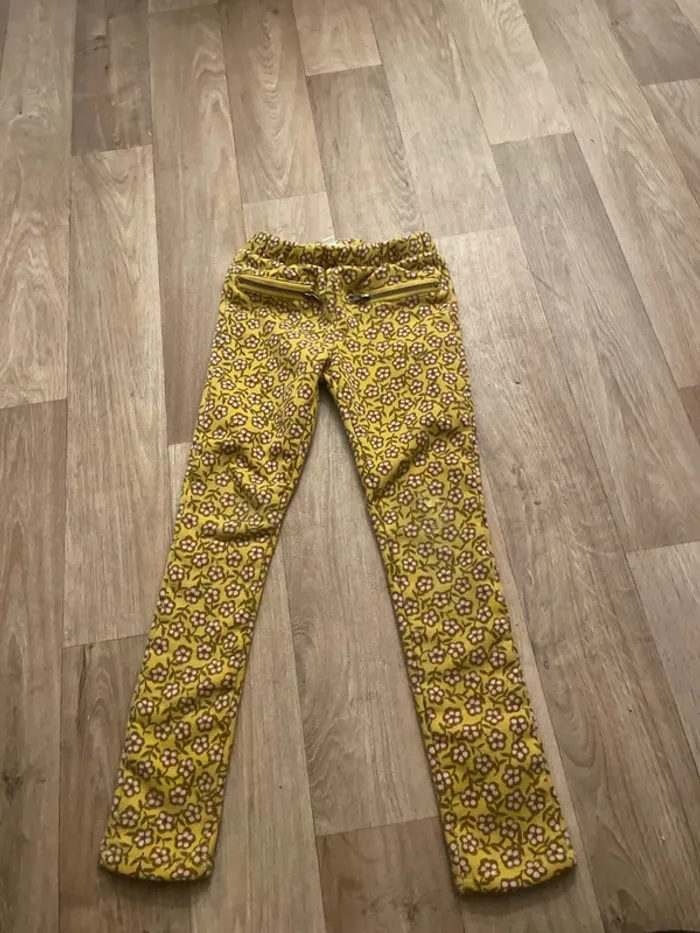 Pantalon moutarde Dpam - photo numéro 2