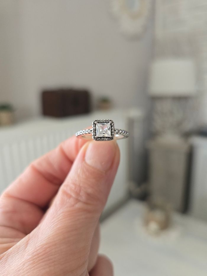 Bague en argent 925 avec zircon - photo numéro 2