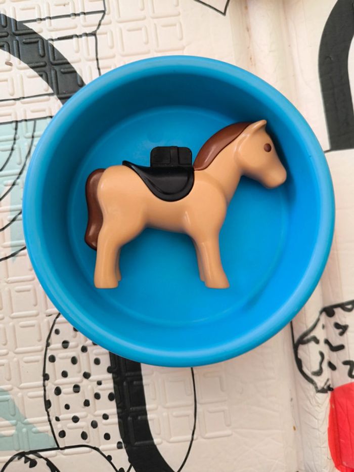 Cheval playmobil poney - photo numéro 2