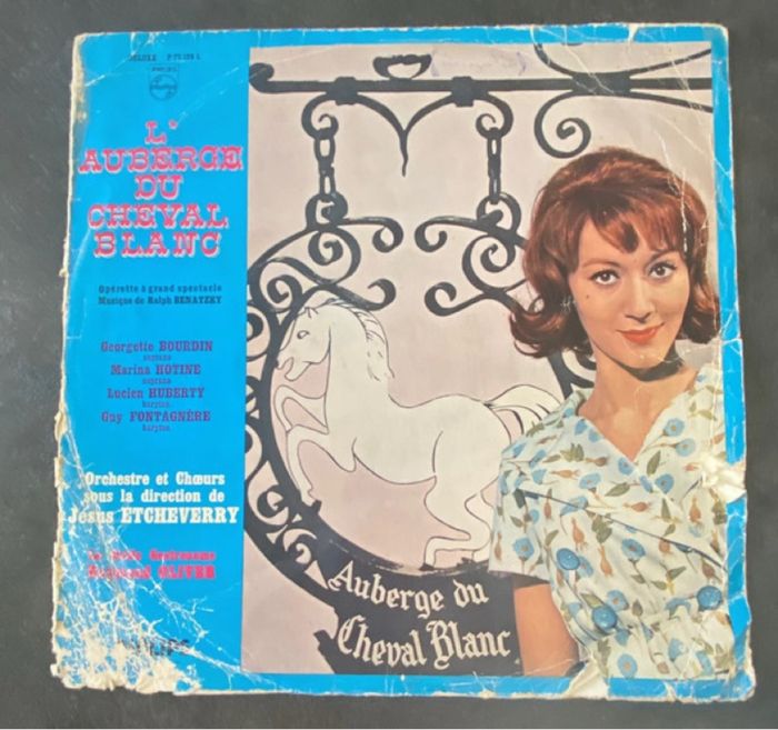 Vinyle 33 tours L’auberge du cheval blanc