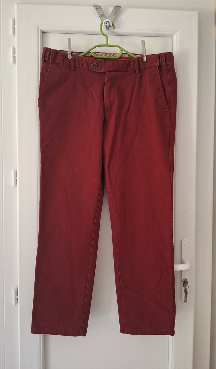 Chino bordeaux t46 - photo numéro 3
