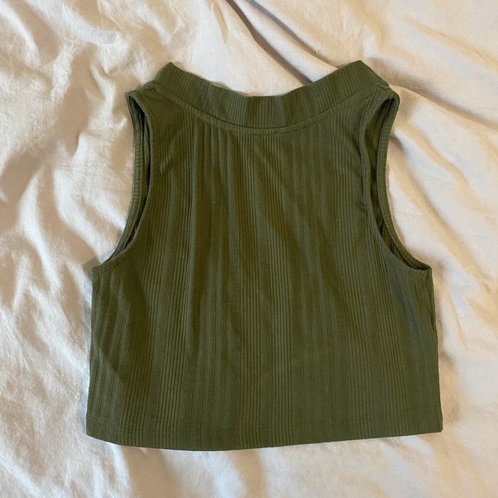 Crop top vert - photo numéro 3