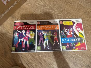 Lot 3 jeux Wii just dance