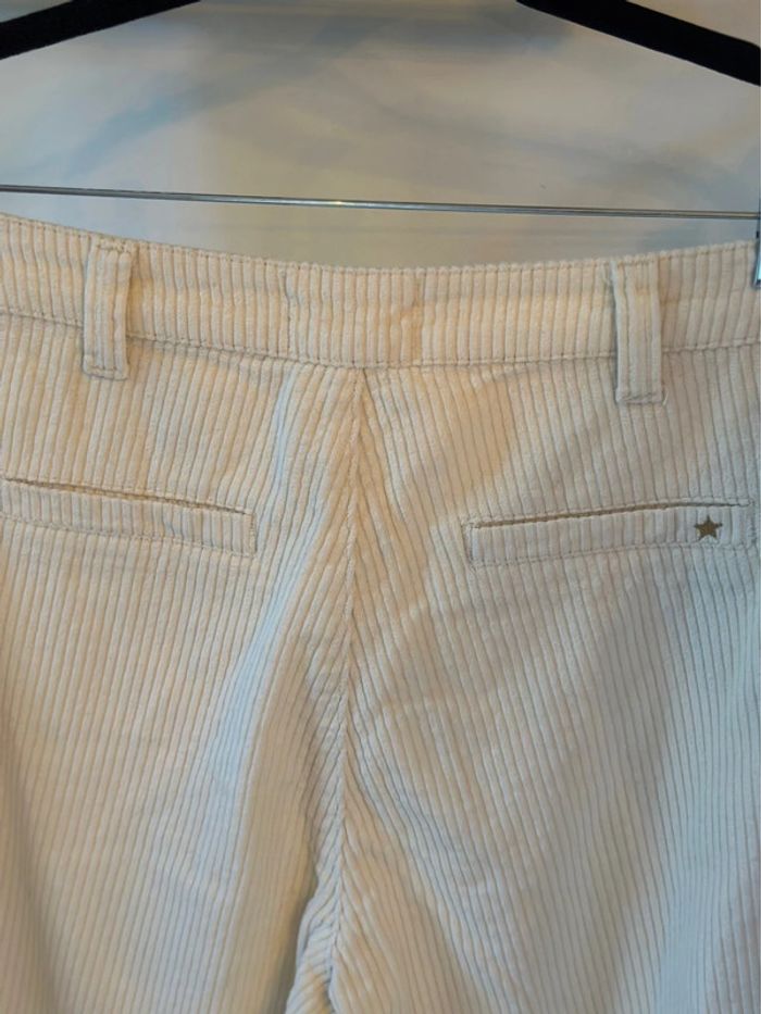 Pantalon velours côtelé écru taille 38 - La Petite Étoile Paris - photo numéro 9