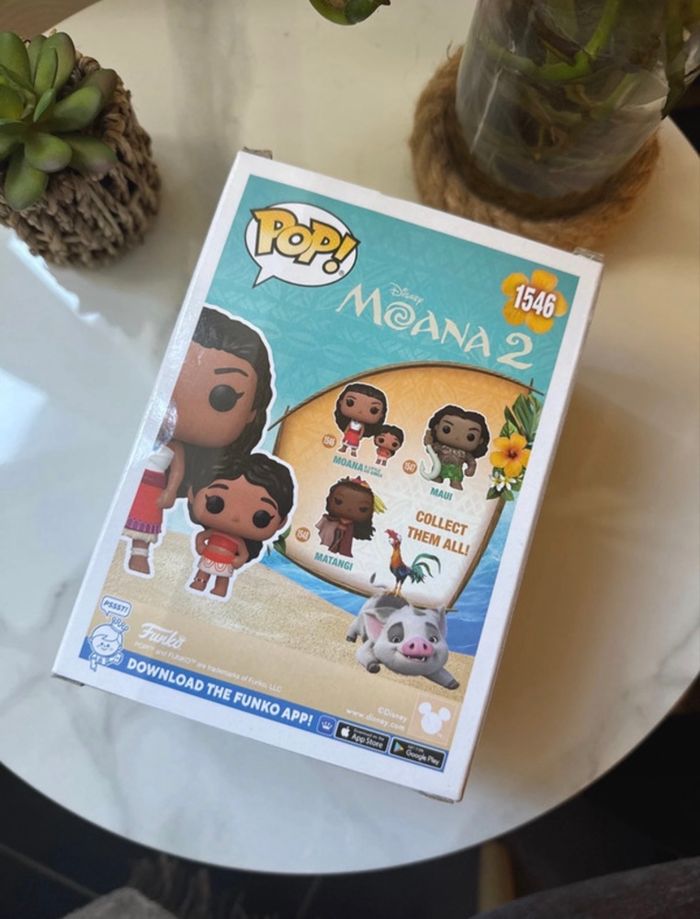 Disney - Moana 2 - Vaiana & Little Sis - Funko POP 1546 - photo numéro 2