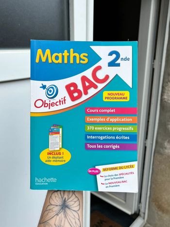 Maths Objectif Bac 2nde