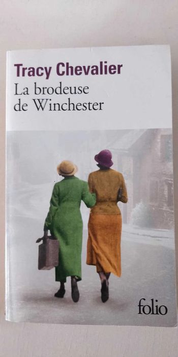 Livre la brodeuse de Winchester