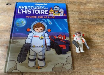 Playmobil espace avec livre