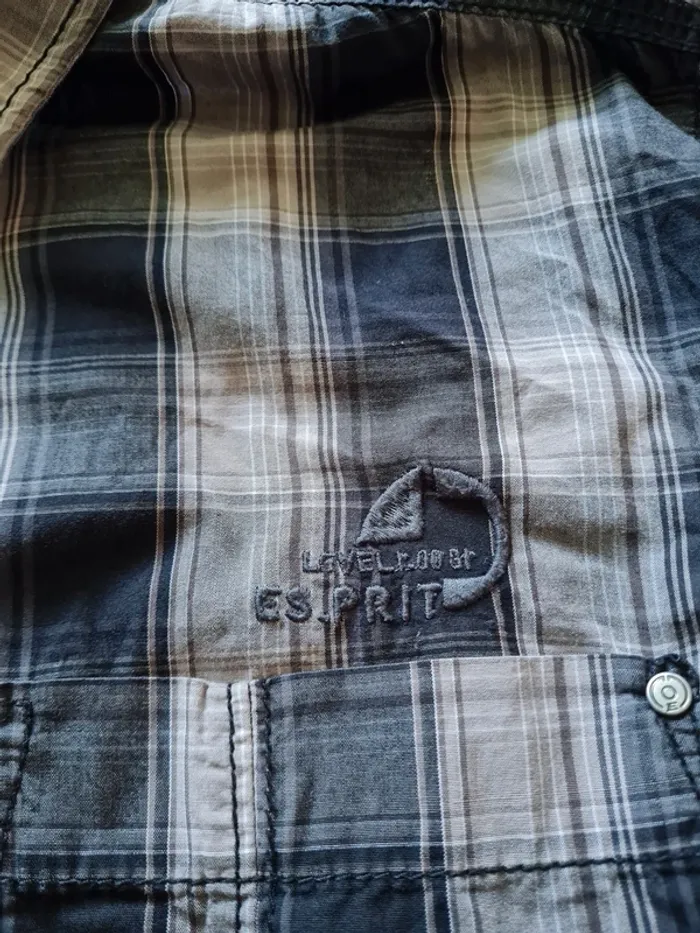 chemise carreaux homme taille M - photo numéro 6