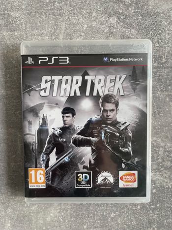 Jeu pour Sony PS3, Star trek en français.