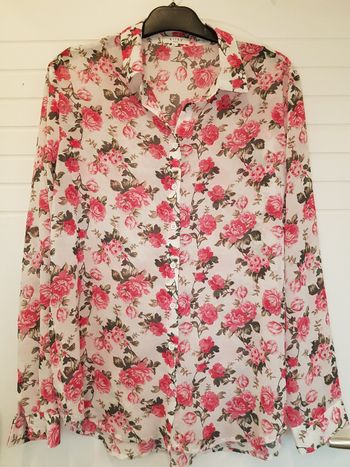 Chemisier fleuri 