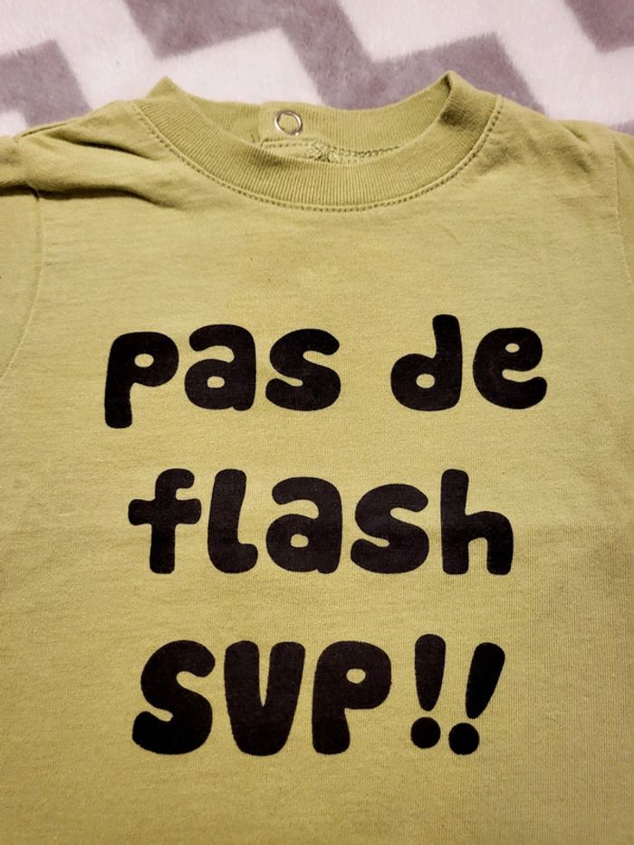 Tee-shirt manches longues 1 mois Kimbaloo - photo numéro 2