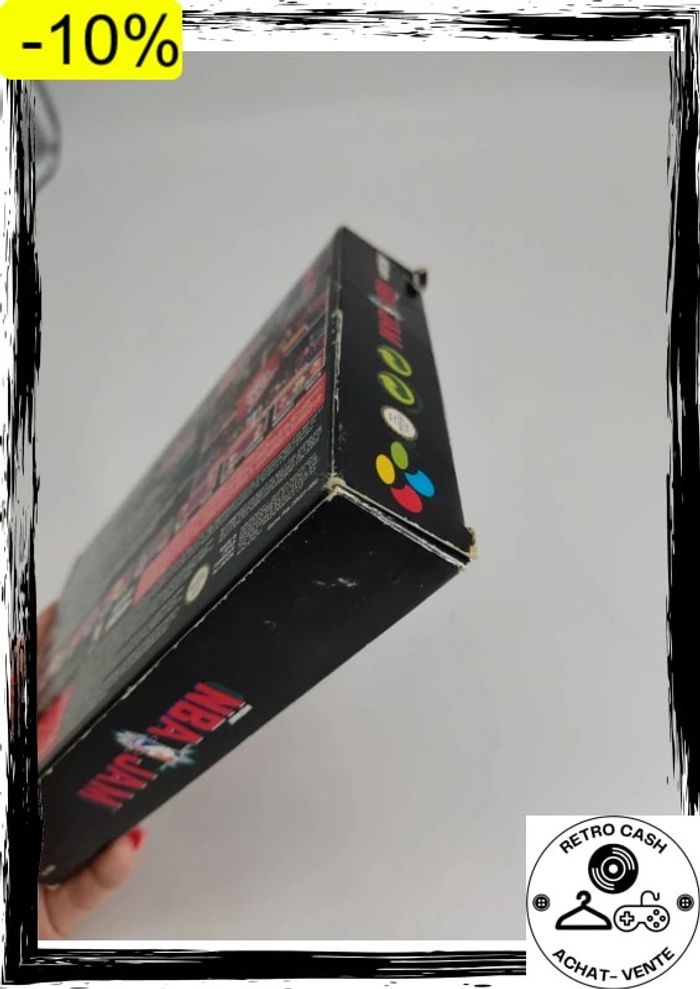 NBA Jam PAL Super Nintendo fah complet snes - photo numéro 13