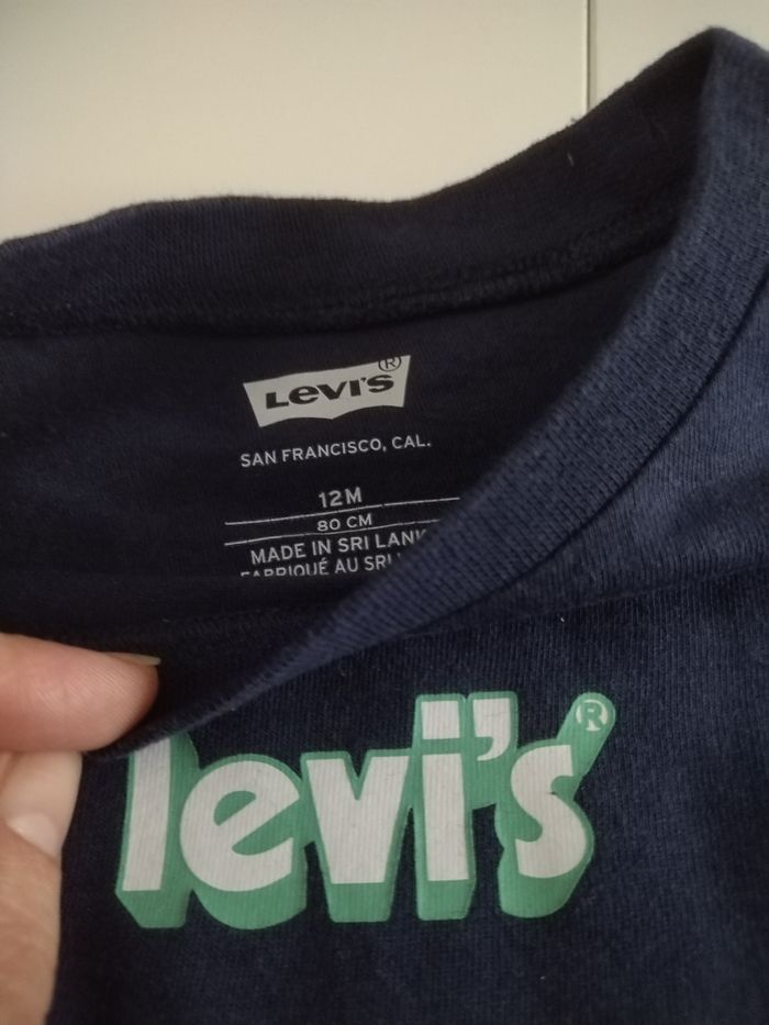 Tee shirt Levis bébé garçon 12 mois - photo numéro 3