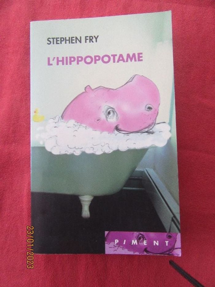 livre de poche l'hippopotame