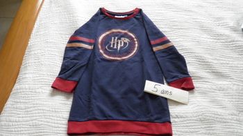 Robe manches longues 5 ans Harry Potter