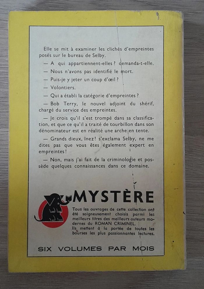 Les empreintes effacées erle stanley gardner - photo numéro 2