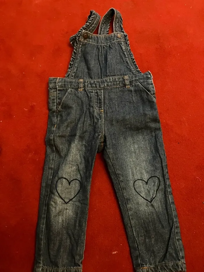 Salopette en jean 2 ans verbaudet
