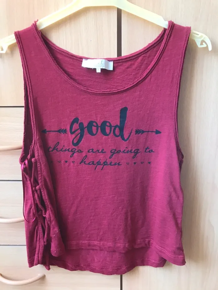 T-shirt sans manches