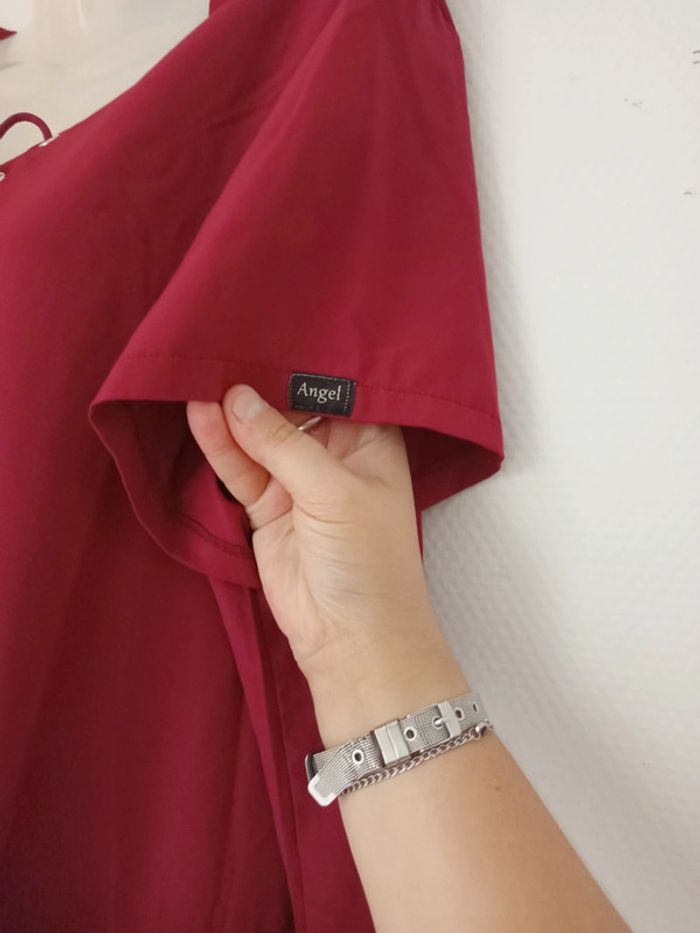 Blouse manches courtes à poches femme - photo numéro 3