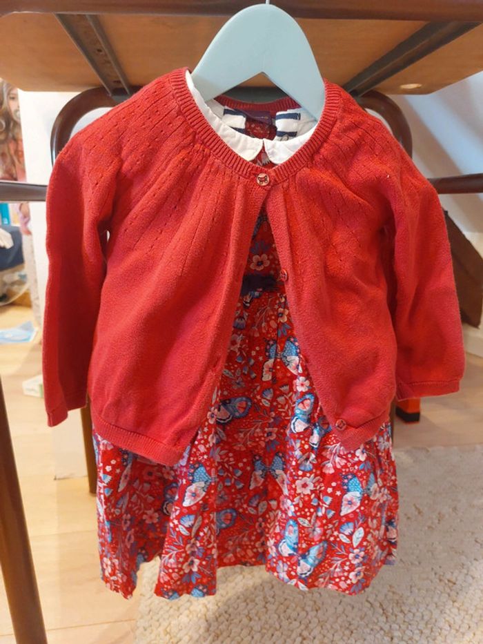 Ensemble robe sergent major 24 mois - photo numéro 3