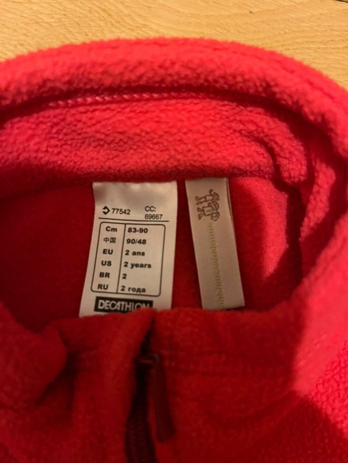 Polaire décathlon 2 ans - photo numéro 3