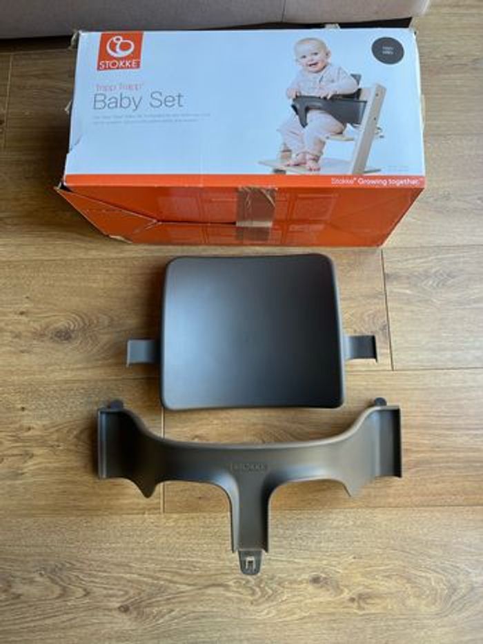 Baby Set Stokke Tripp Trapp – Coloris Hazy Storm 🩶