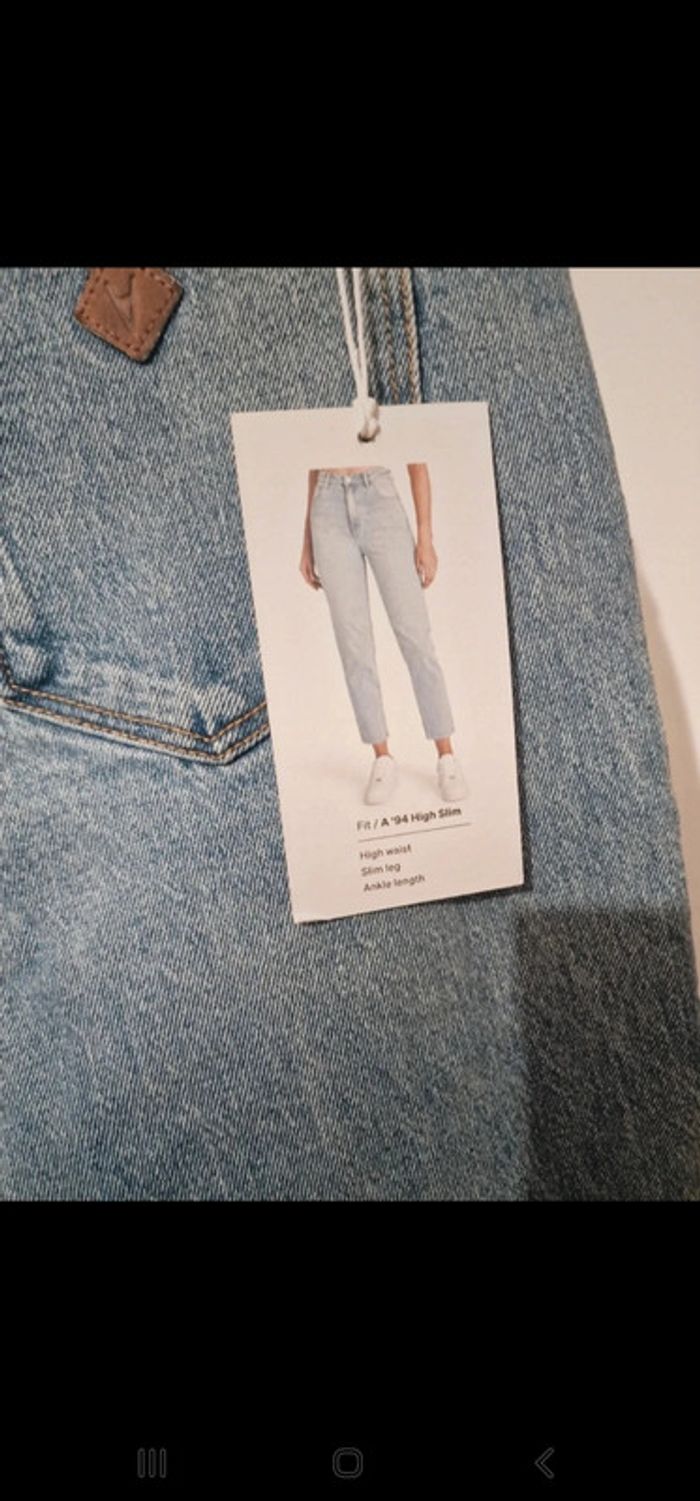 Jeans mom fit A94 higt slim leg - photo numéro 6