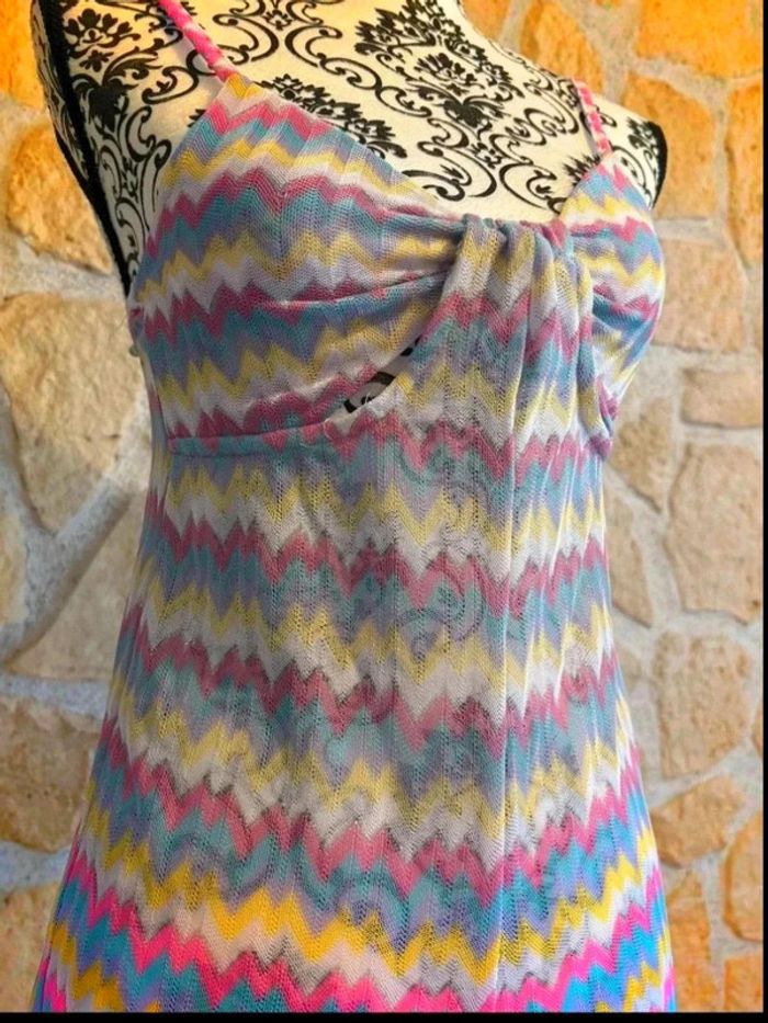 Combi short Zigzag Lavender– Taille XS – by Undiz - photo numéro 3