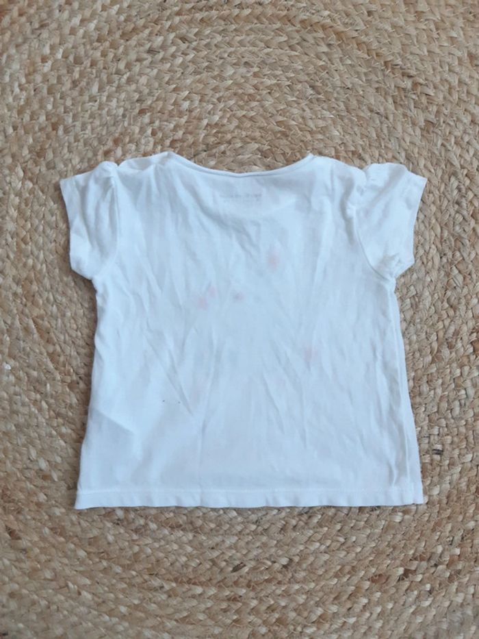 Tee shirt lapin Vertbaudet 6 mois - photo numéro 4