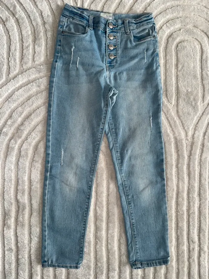 Jeans coupe carotte