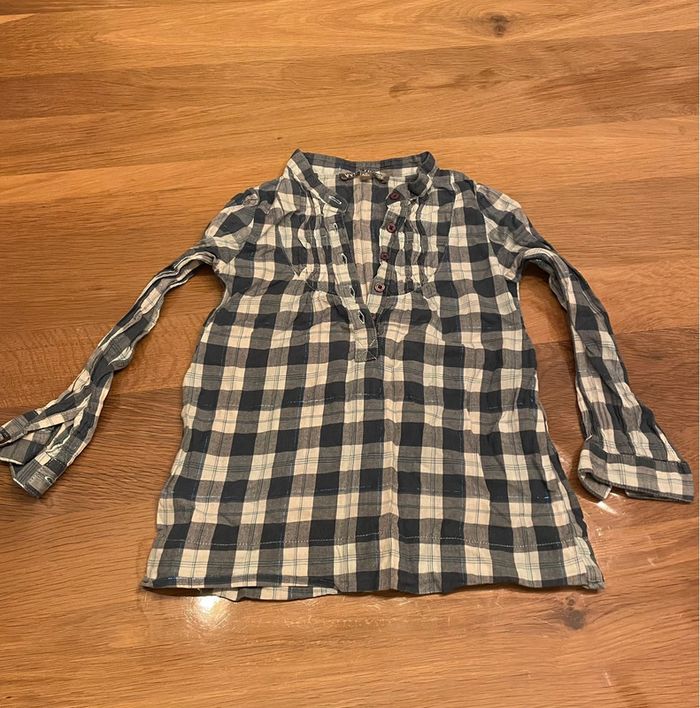 Chemise à carreaux 4 ans - photo numéro 2
