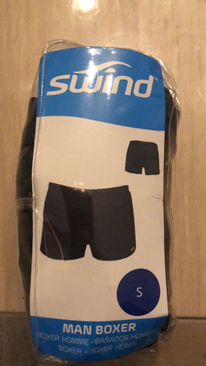 Maillot de bain boxer homme