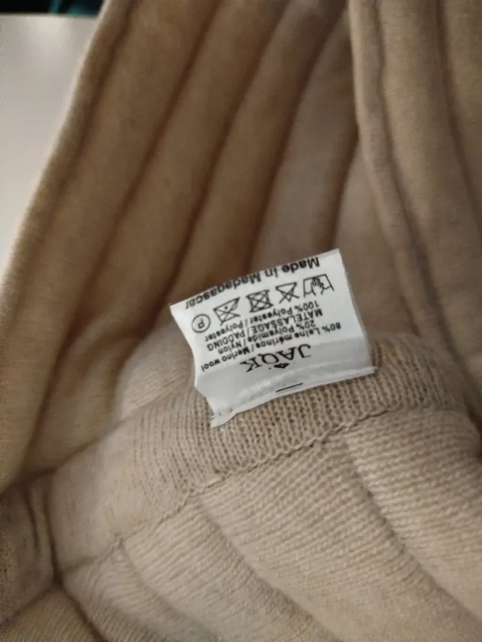 Veste sans manche en mérinos JACK x Bande de joueur A212 - photo numéro 10