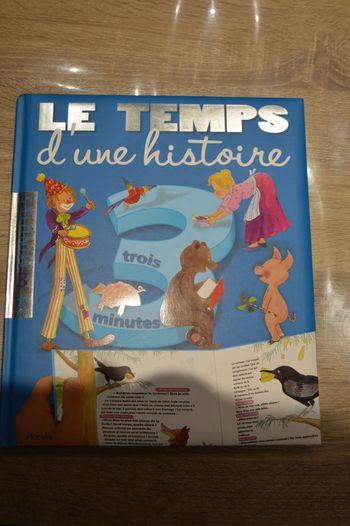 Livre le temps d'une histoire de 3 minutes