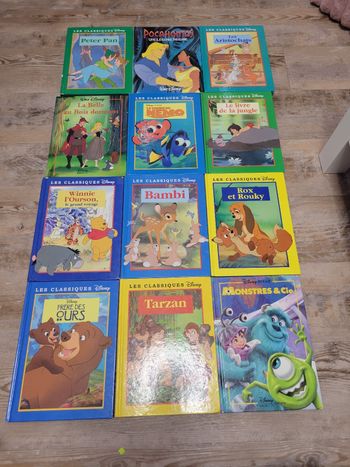Lot livres disney