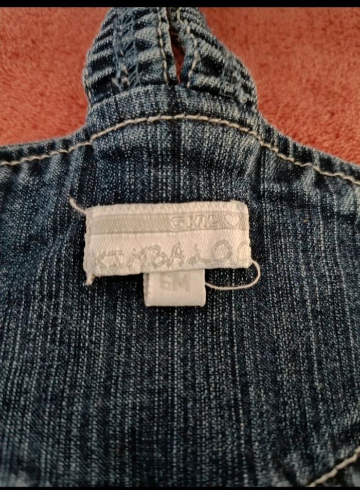 Robe en jean Petit Kimbaloo – Bébé fille 6 mois 💙 - photo numéro 3