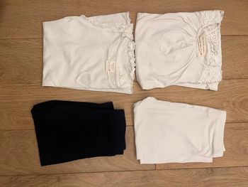 Vends lot de 4 vêtements Zara fille printemps - été en taille 7 ans très bon état