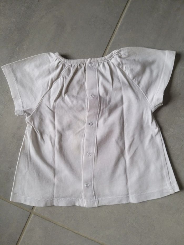 T-shirt manche courte en 6 mois - photo numéro 3