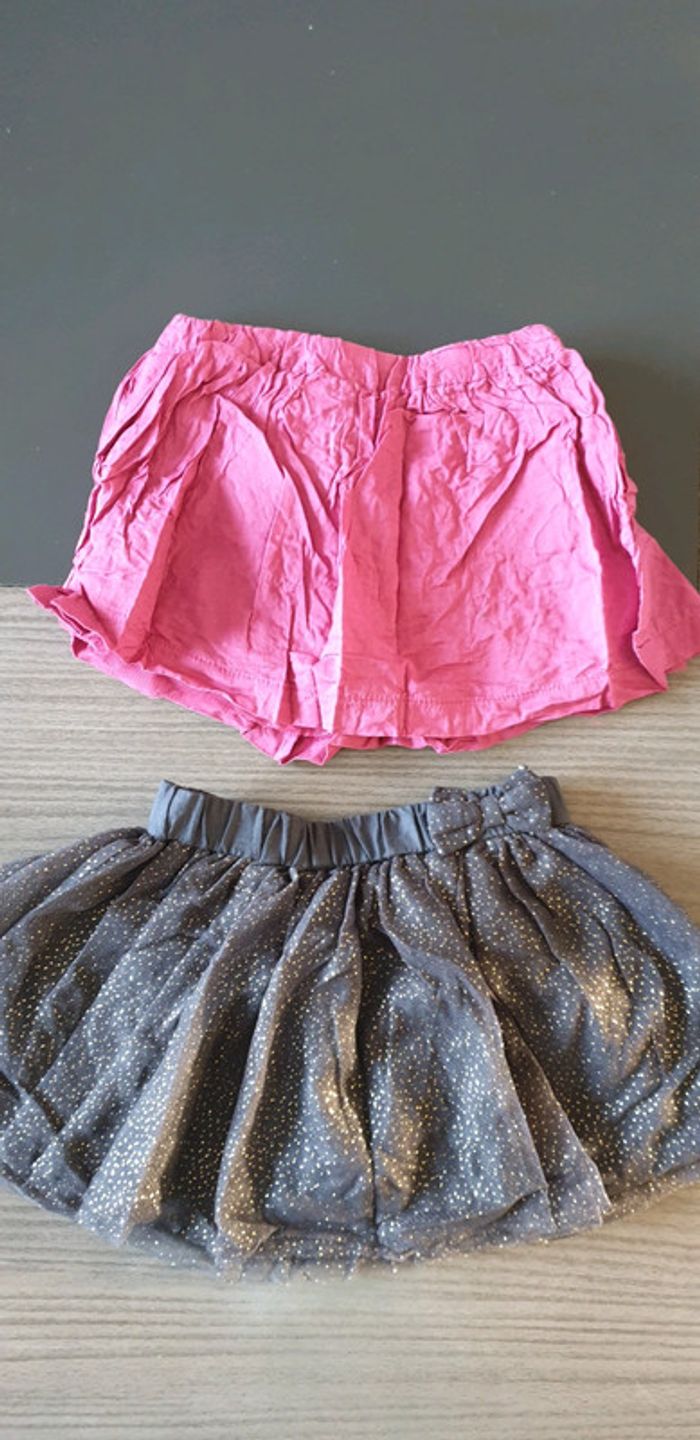 Lot 2 jupes 9 mois