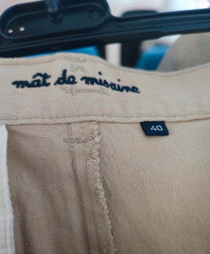 Pantacourt beige Mât de misaine - photo numéro 4