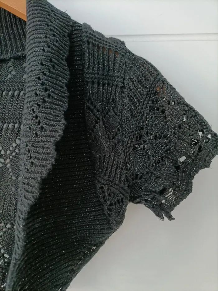Boléro noir pailleté - photo numéro 3