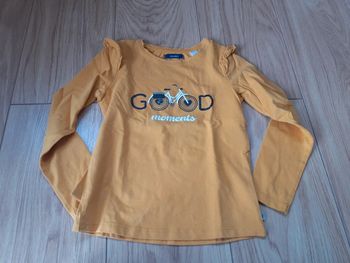 T shirt manches longues fille okaidi 6 ans