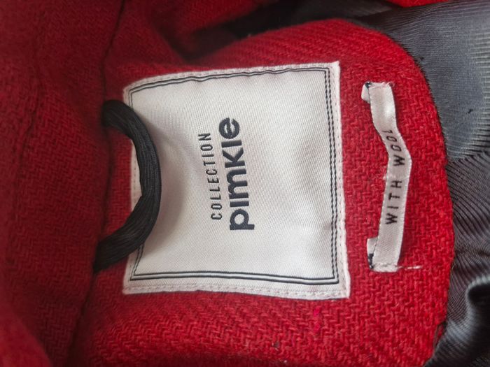Manteau long femme 32 EU / 36 IT Pimkie Rouge - photo numéro 3