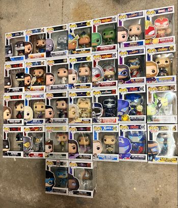 Funko pop Marvel lot 