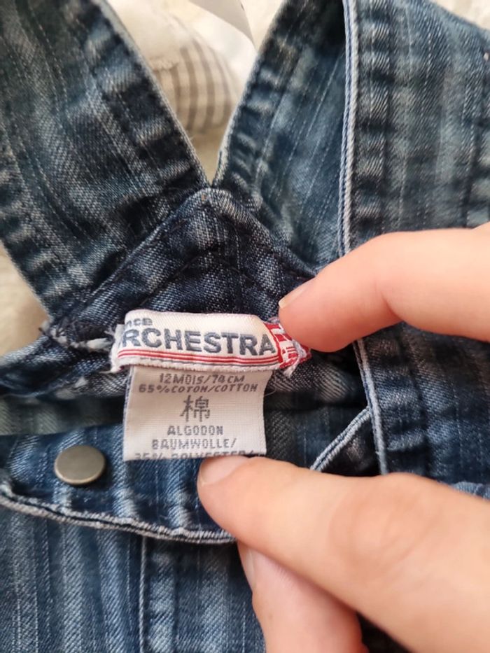 Salopette orchestra 12 mois - photo numéro 2