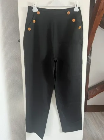 Pantalon tailleur t.38