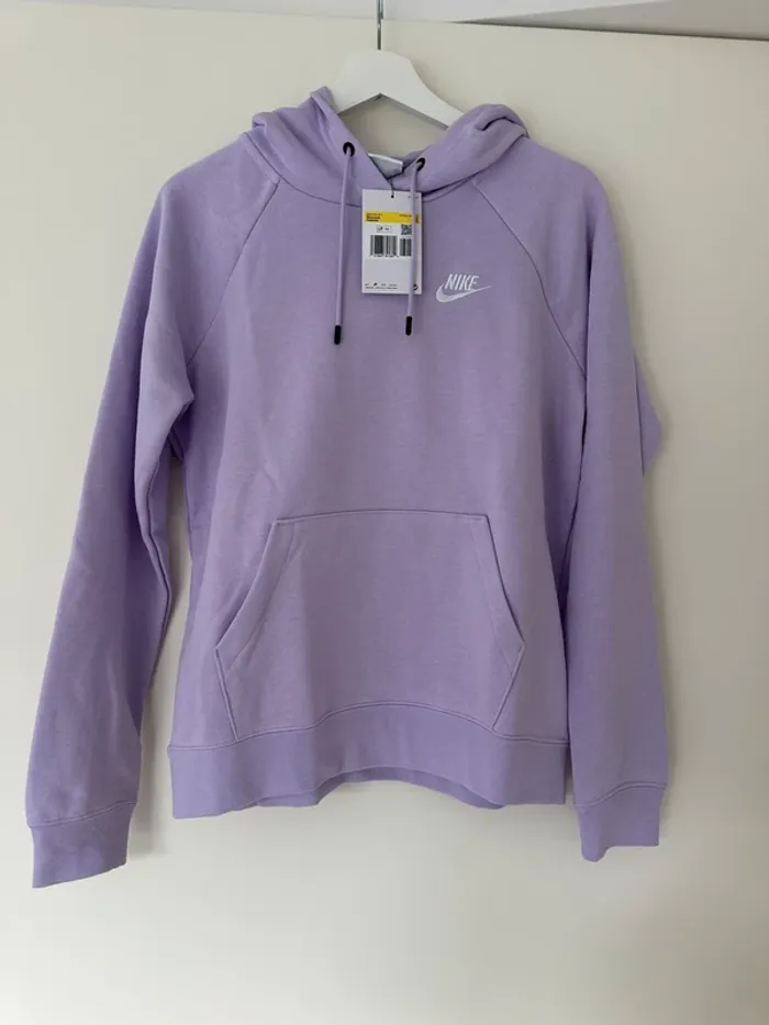 Nike pull à capuche lila pour femme taille S neuf